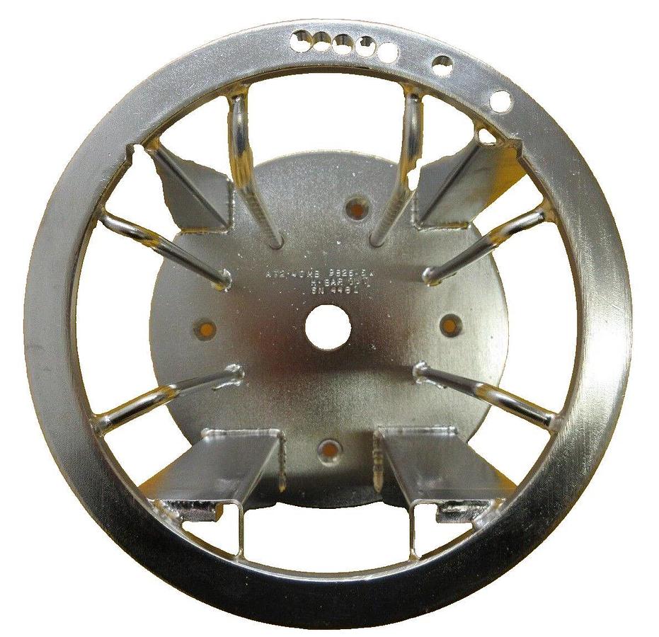 Used Semitool A72-40MB-9826-5W 100mm SRD Rotor H-BAR-OUT A72-40MB Verteq Working