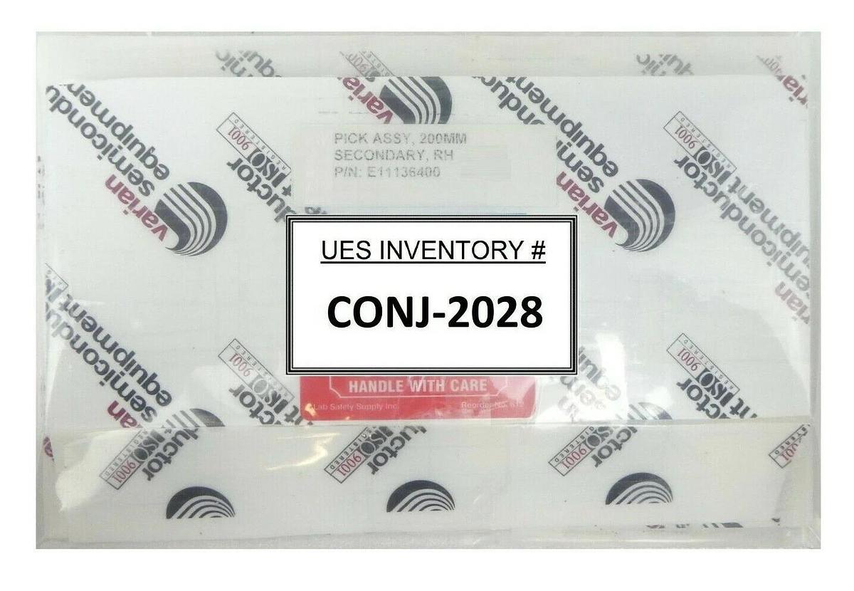 Refurbished Varian Ion Implant E11136400 200mm RH Secondary Pick Assembly OEM Refurbished