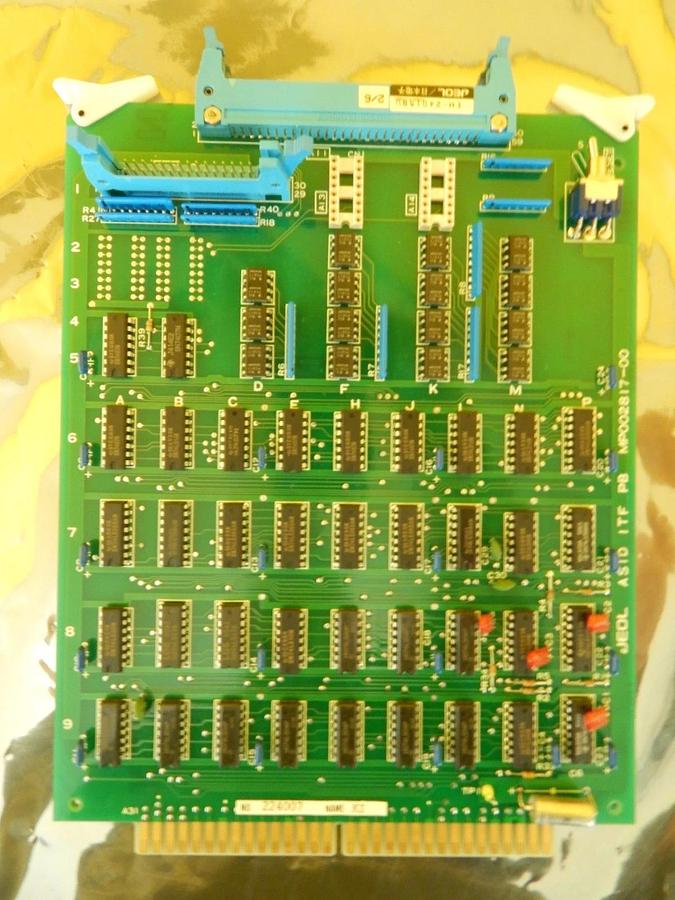 Used JEOL MP002817-00 ASID ITF PB Interface Board PCB Card EM-24015BU JEM-2010F