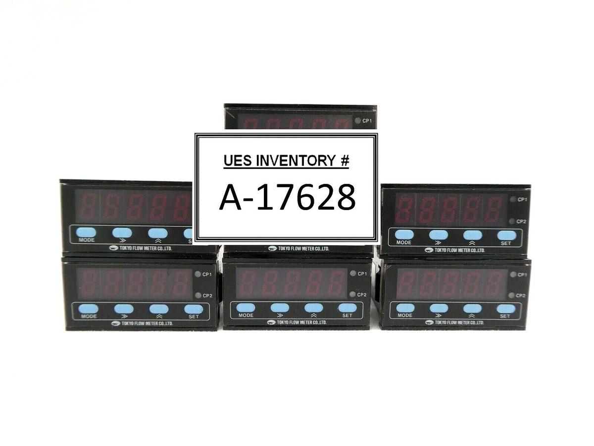 Used Tokyo Flow Meter EM0100DT Digital Meter DIGITALMETER 2 ~ 15 L/min Lot of 7