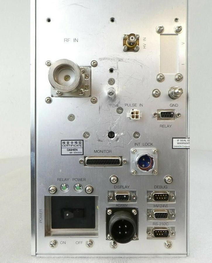 Used Daihen RMN-50W-V RF Auto Matcher TEL Tokyo Electron 3D39-000012-V1 Working