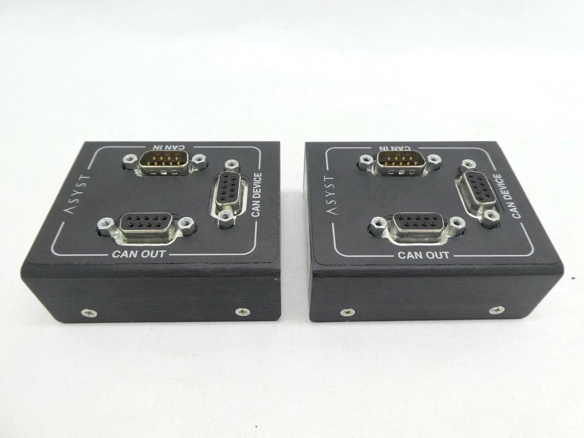 Used Asyst Technologies 9701-2935-01 CAN Device CAN TEE-RoHS Rev. B Lot of 2 Working