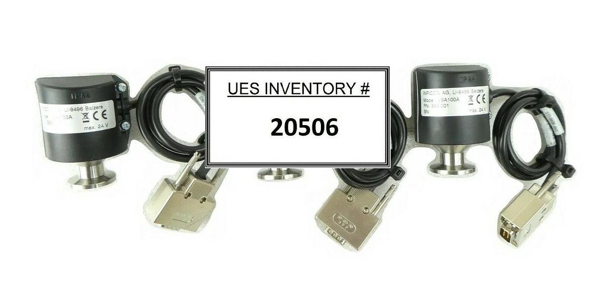 Used Inficon 399-001 Vacuum Switch VSA100A TEL 3D86-000485-V4 Reseller Lot of 3 Spare