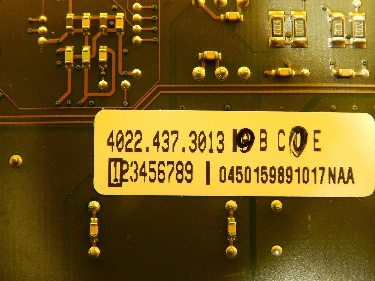 Used ASML 4022.437.3013 Shutter Control Interface Card PCB Used Working