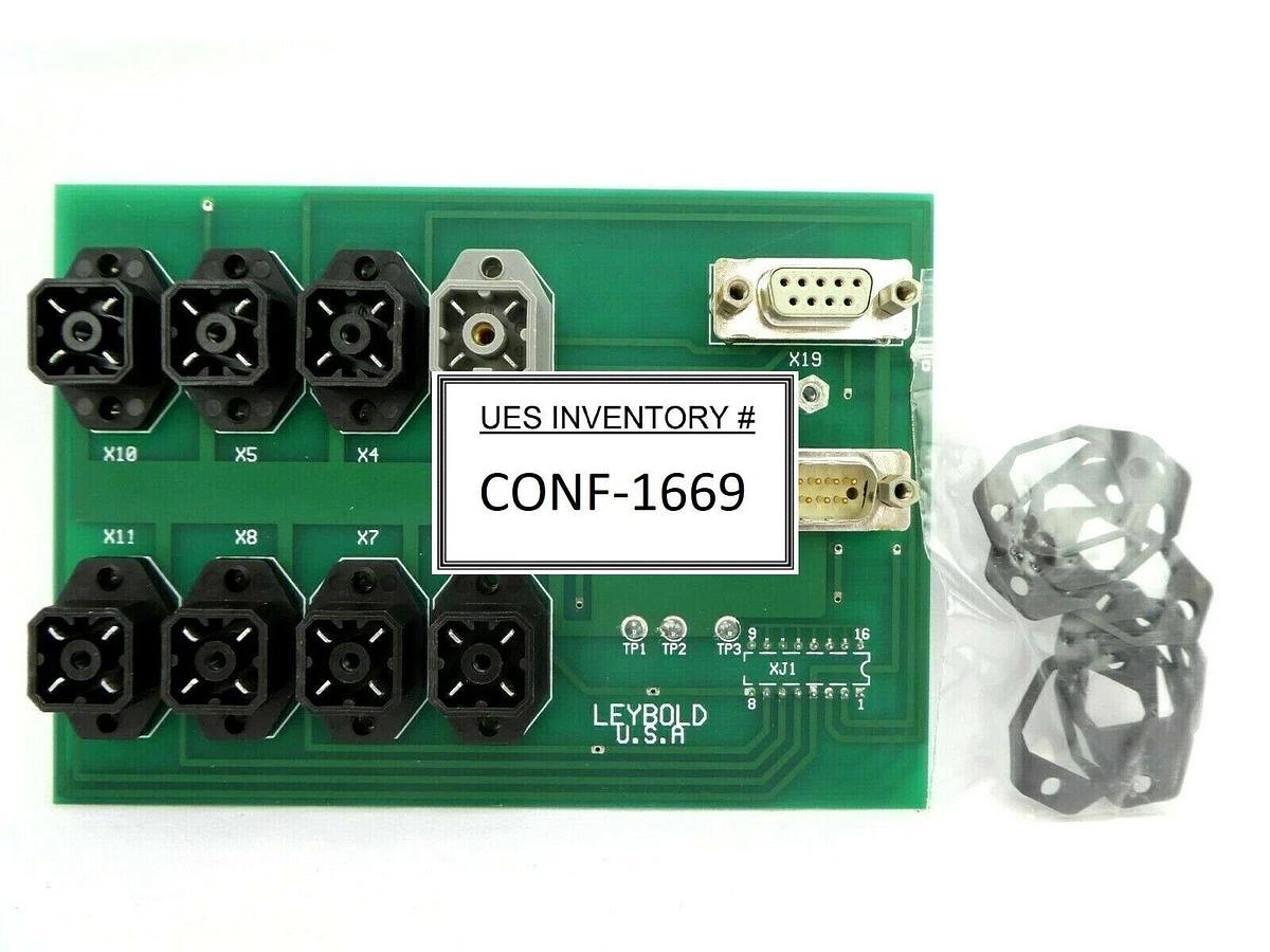 Used Leybold Vacuum 20080921B Interface Board PCB New Surplus