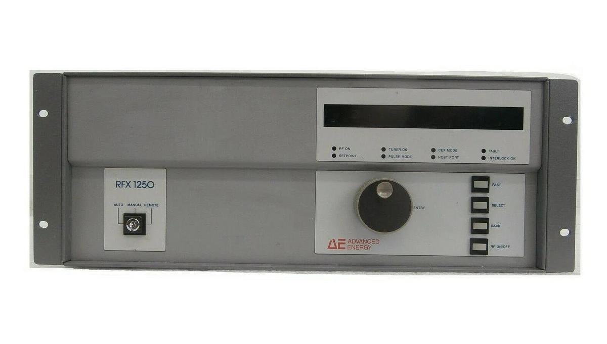 Used RFX 1250 AE Advanced Energy 5012-000-J RF Generator 3155012-000 Tested Working