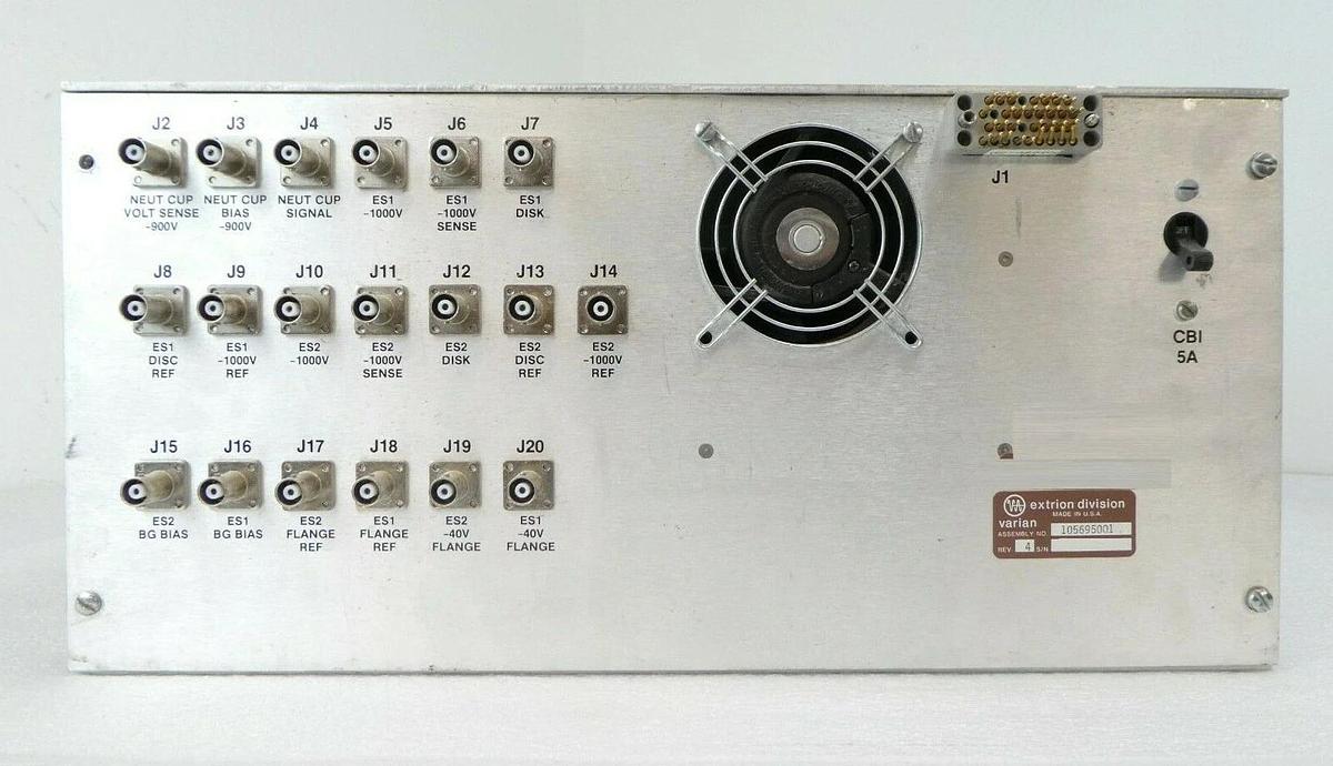 Used Varian Semiconductor Equipment VSEA 105695001 Faraday Bias Supply Working Spare