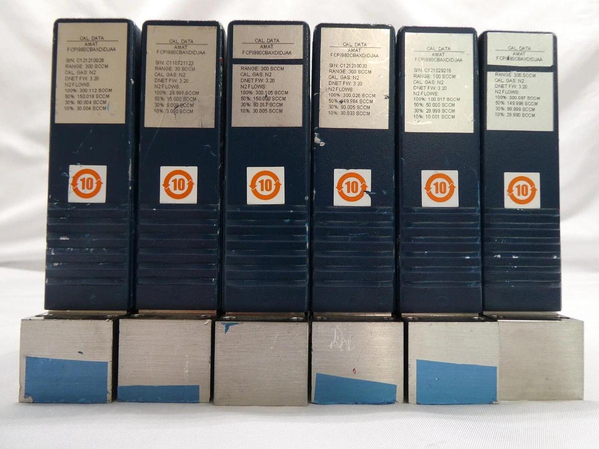 Used Aera PI-98 Mass Flow Controller MFC 0190-34212 Reseller Lot of 12 Working