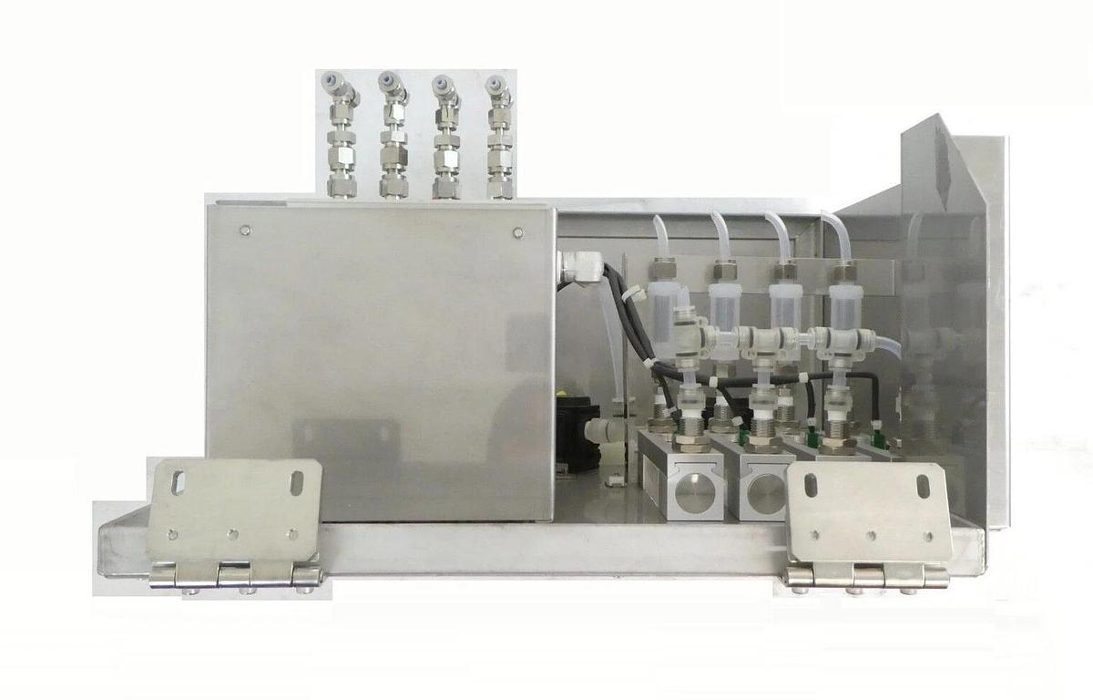 Used TEL Tokyo Electron CHP Ejector Drive/Cooling Pneumatic Gas Panel ACT12 Working