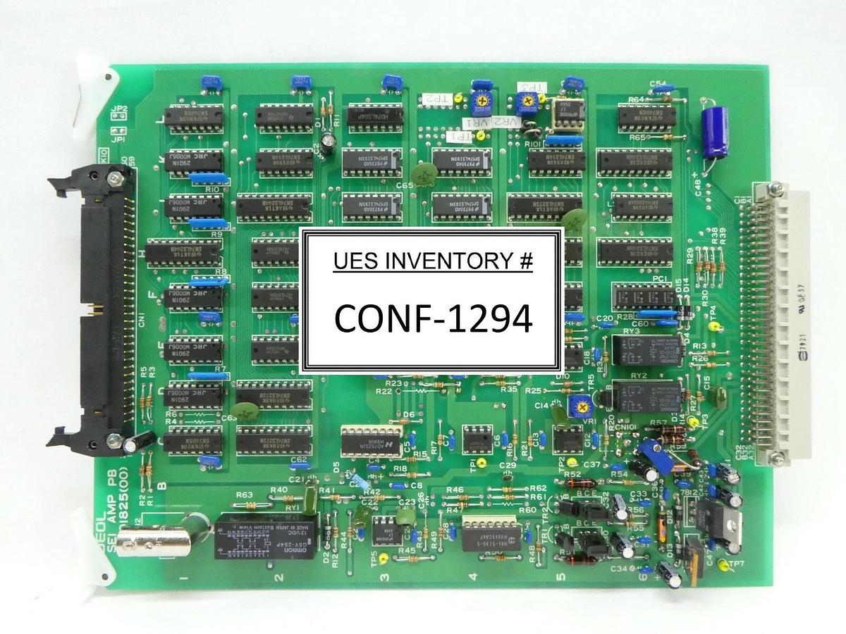 Used JEOL BP101825(00) SEI AMP PB PCB Card JWS-2000 Wafer Review SEM Working Spare