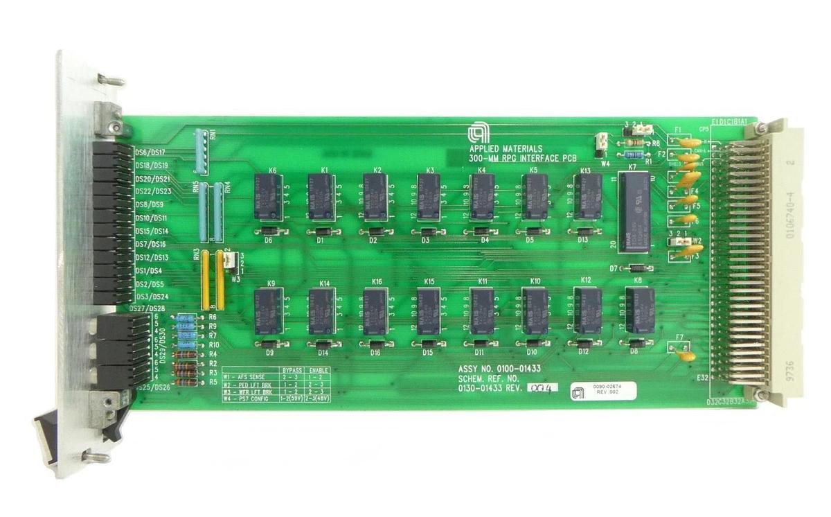 Used AMAT Applied Materials 0090-02674 300mm RPG Interface PCB Working Surplus