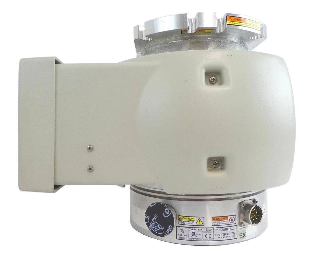 Used TV801 ISOF Varian 8698933 Turbomolecular Pump Turbo Spectrometer Working Spare