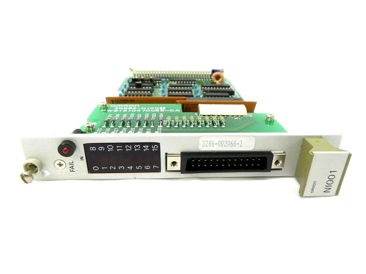 Used Omron 3G8B2-NI001 PCB Card NI001 TEL Tokyo Electron 3286-002066-1 P-8 Working