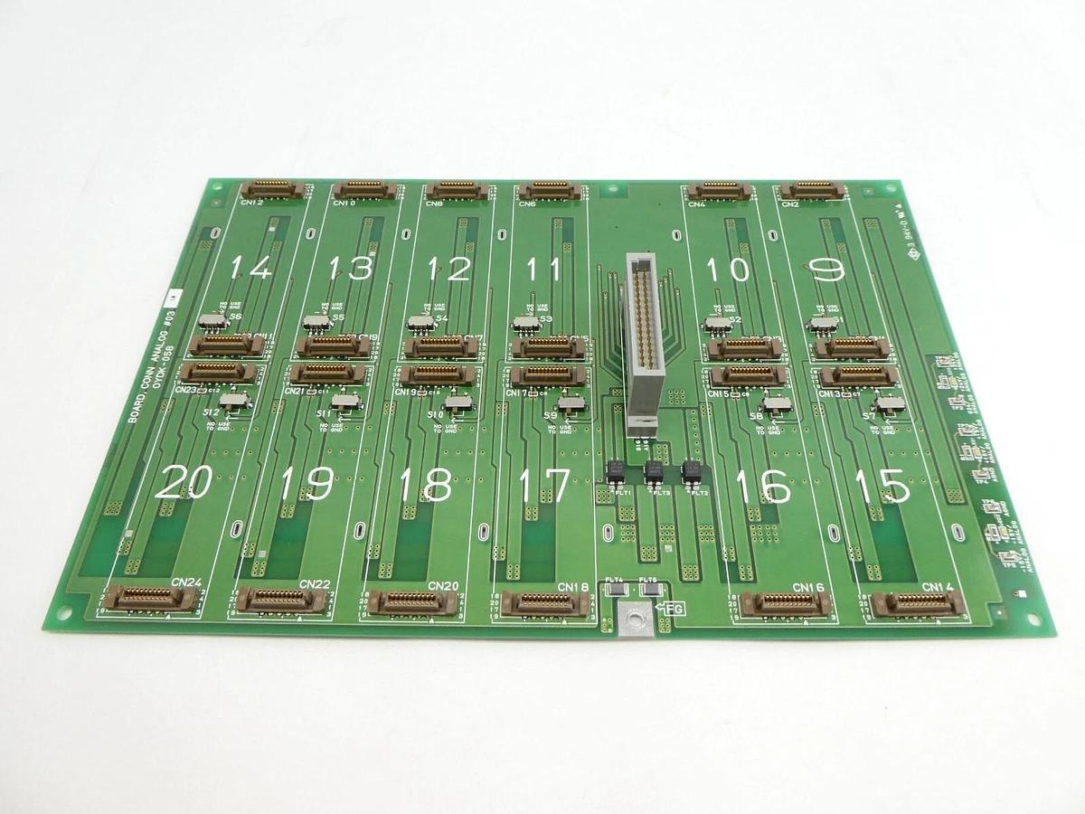 Used TEL Tokyo Electron OYDK-058 Interface Board PCB CONN ANALOG #03 Lithius Working