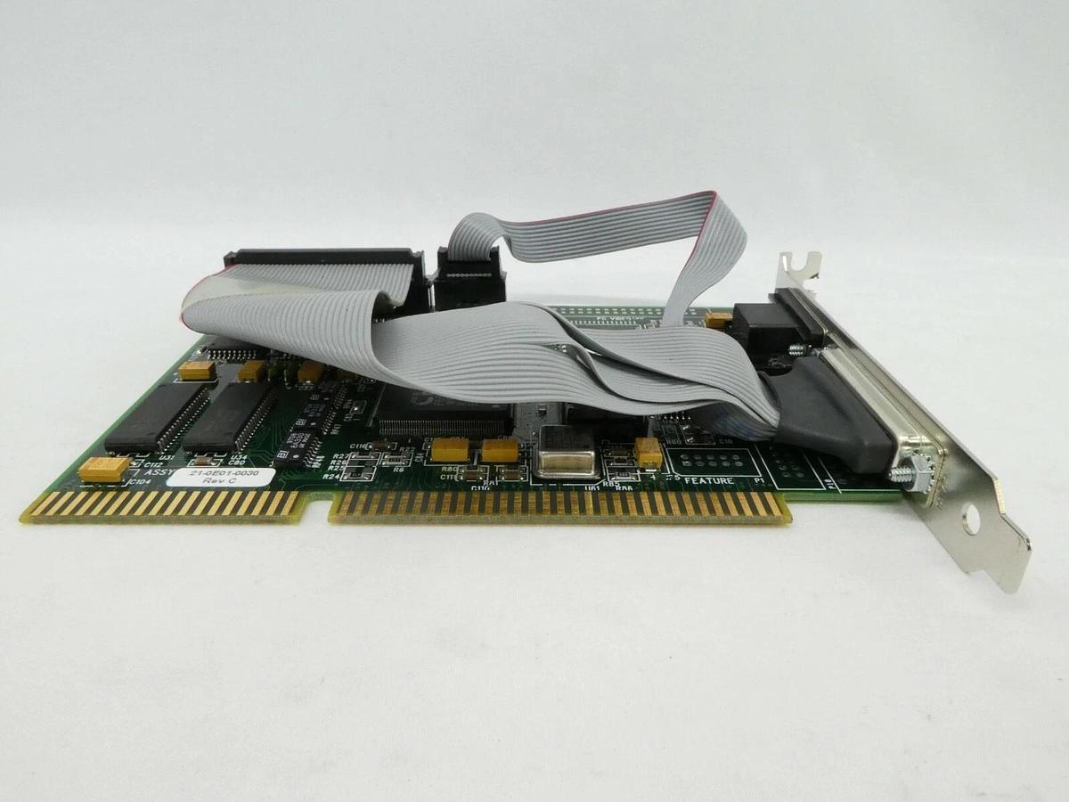 Used Dolch Computer Systems 21-0E01-0030 ISA Video PCB Card Rev. C SVG 90S Working