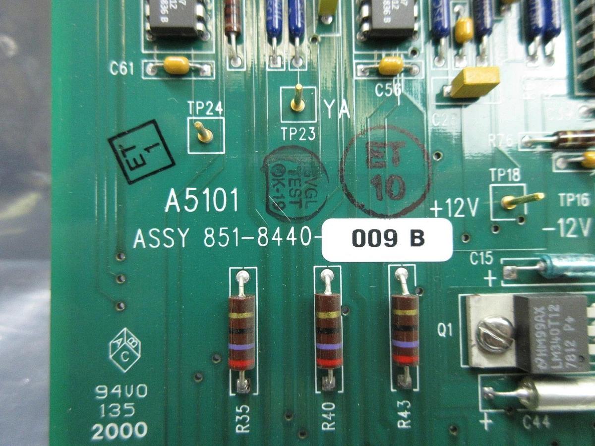 Used SVG Silicon Valley Group 851-8440-009 Interface PCB Card Rev. B 90S Used Working