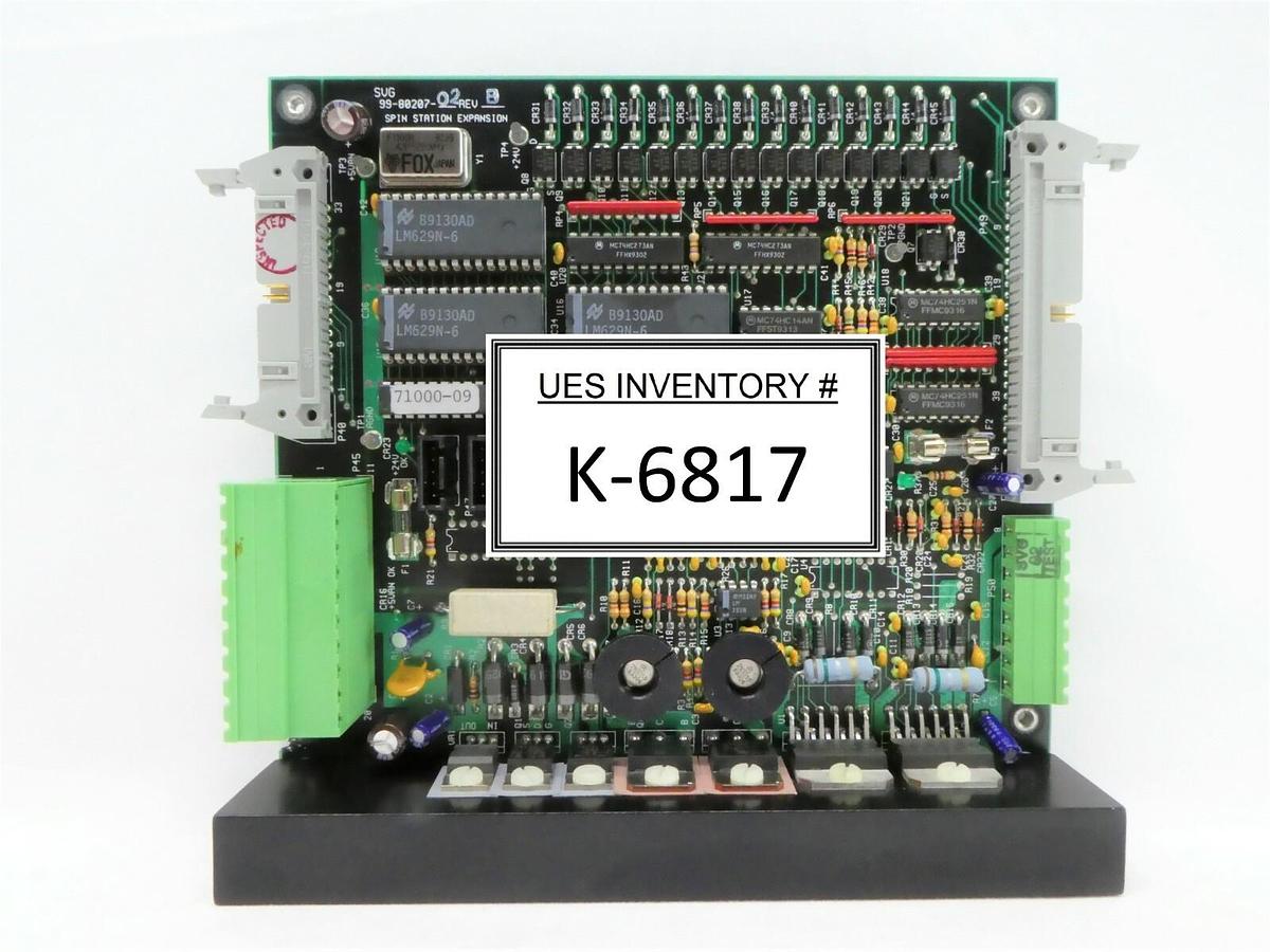 Used SVG Silicon Valley Group 99-80207-02 Spin Station Expansion Board PCB Rev. B 90S