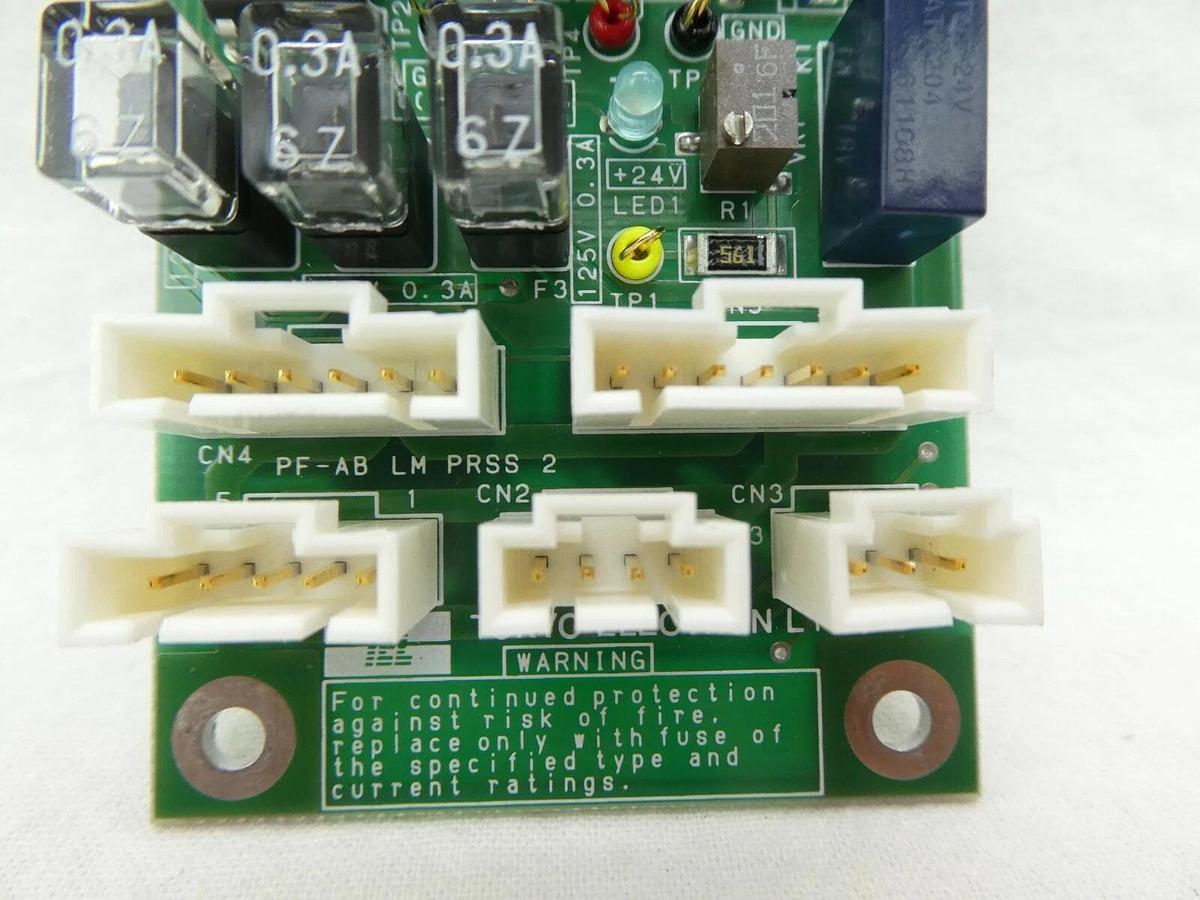 Used TEL Tokyo Electron BX80-071010-11 Interface PCB LM PRSS 2 Trias Working Spare