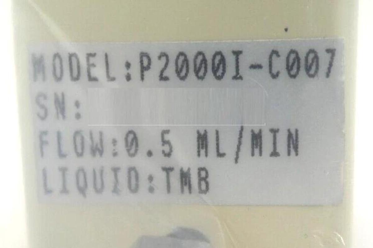 Porter Instrument P2000I-C007 Liquid Flow Controller P2000i 0.5 ML/Min TMB New