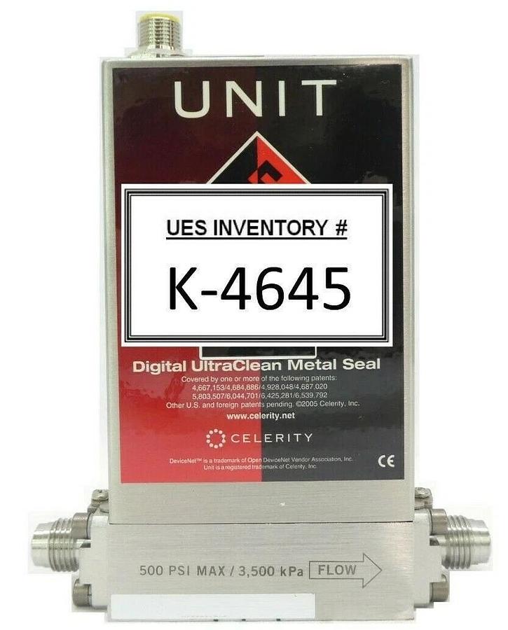 Used Celerity UFC-8165 Mass Flow Controller MFC AMAT 0190-24838 50cc Ar Working Spare