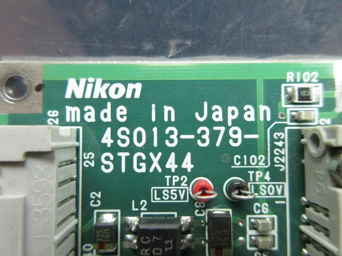 Used Nikon 4S013-379 Interface Board PCB STGX44 NSR System Used Working