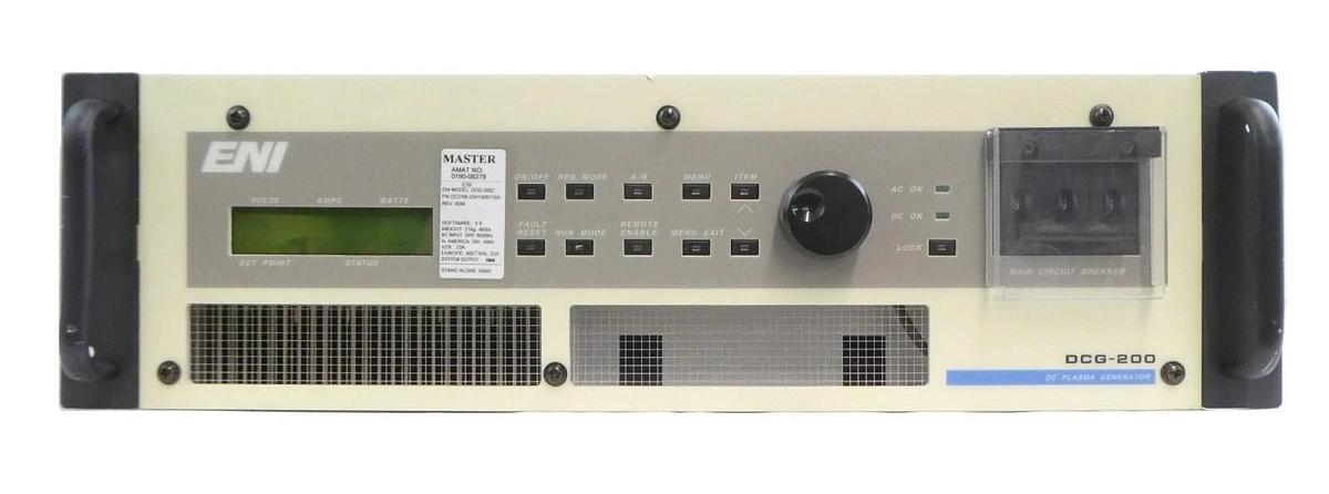 Used DCG-200Z ENI DC21M-Z041300110A Plasma Generator AMAT 0190-08279 Tested Working