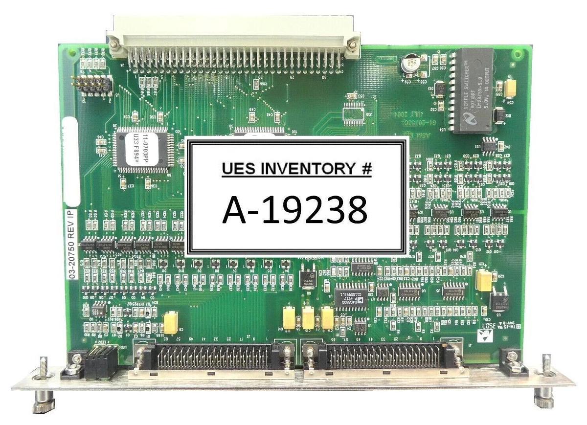 Used ASM Advanced Semiconductor Materials 03-20750 PCB Card 02-15466 Working Surplus