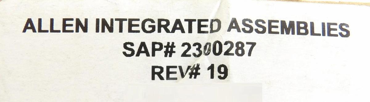 Allen Integrated Assemblies Carrier AP1565 PCB Processor Board 2300287 New