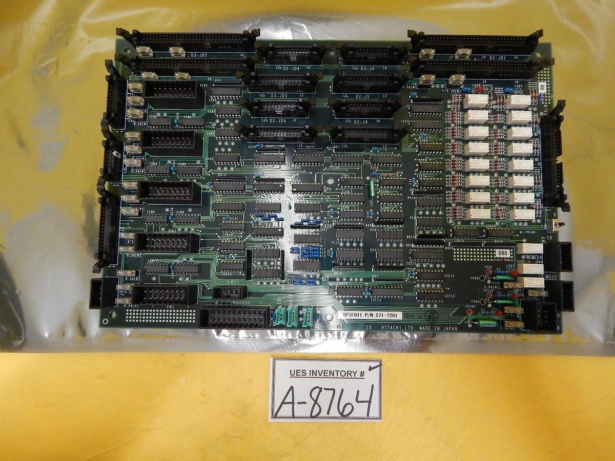 Used Hitachi 571-7201 Processor PCB Board OPSEQ11 I-900SRT Used Working