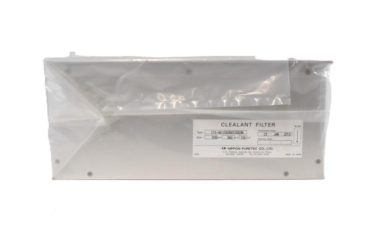 Used Nippon Puretec CTA-AN/200360155D3N Chemical Filter New