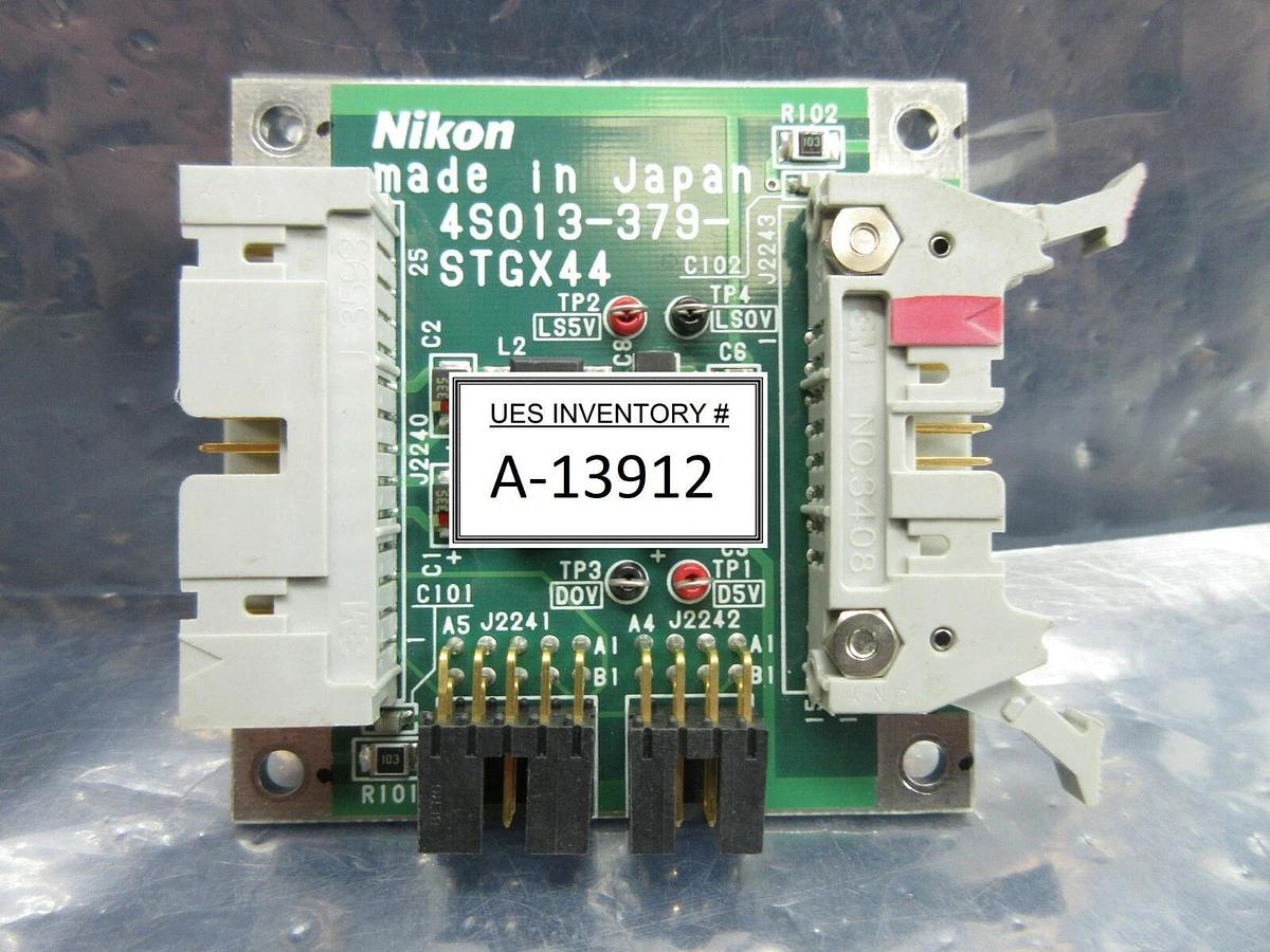 Used Nikon 4S013-379 Interface Board PCB STGX44 NSR System Used Working