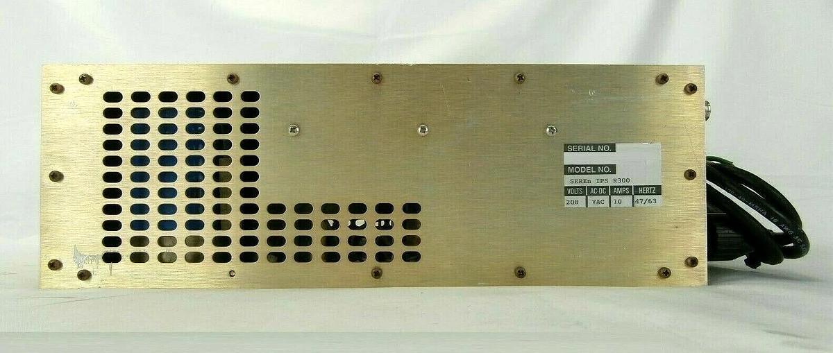 Used Seren IPS Industrial Power Systems R300 RF Power Supply Tested Working