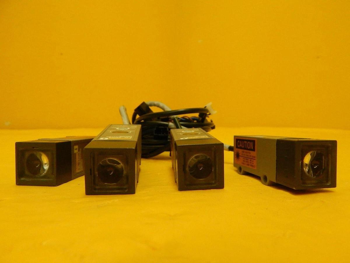 Used Omron E3L-2DC4 Photoelectric Switch Reseller Lot of 4 Used Working