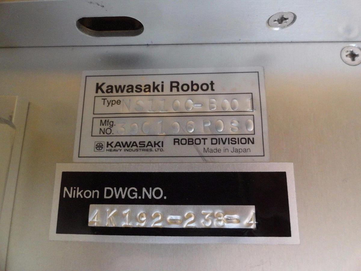 Used Kawasaki NS110C-B001 300mm Chuck Bot Robot 4K192-238-4 NSR-S307E DUV Working