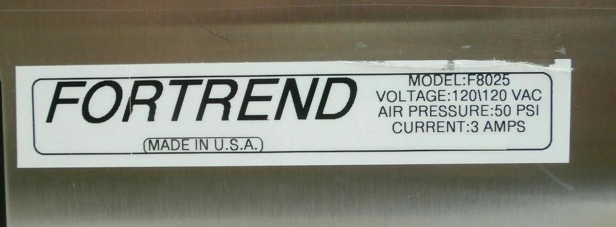 Used Fortrend F8025 Automatic Wafer Transfer Machine Tested Working