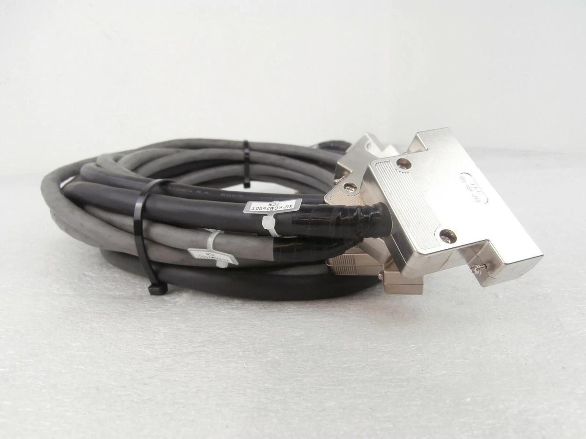 Used Yaskawa XU-RCM2500T Robot to Linear Track Cable Set of 5 Nikon OPTISTATION 7