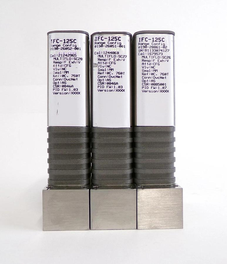 Used Celerity IFC-125C Mass Flow Controller MFC UNIT 125 Reseller Lot of 8 Working