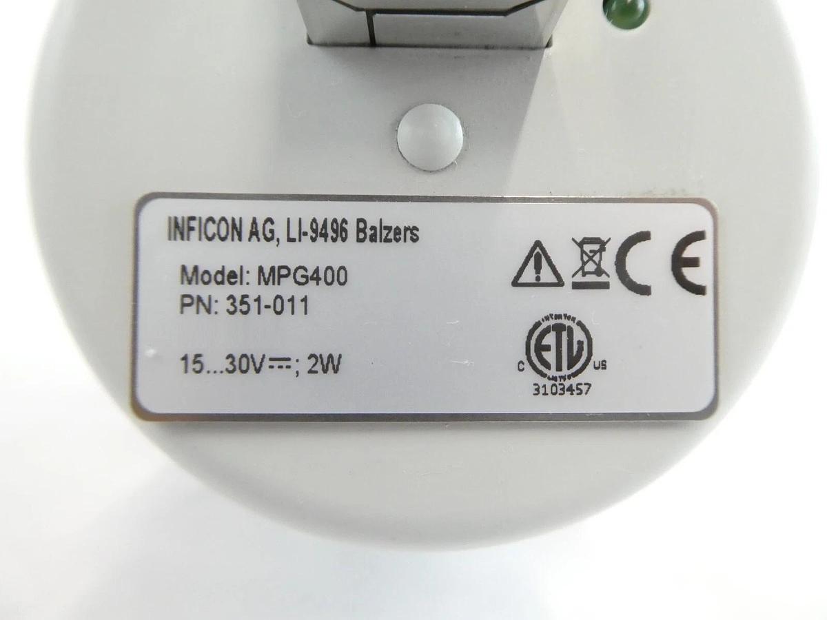Inficon 351-011 Inverted Magnetron Pirani Gauge Assembly New Surplus