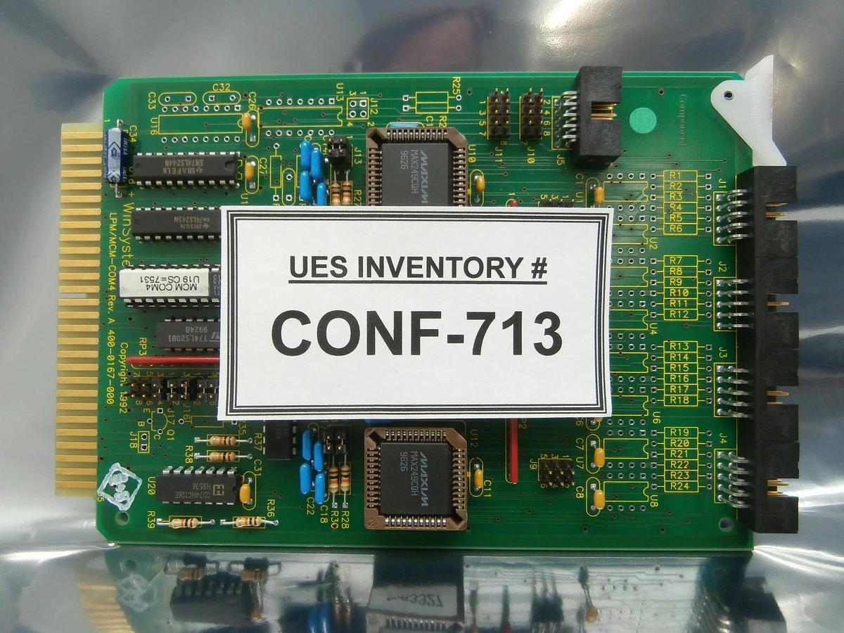 Used WinSystems 400-0167-000 COM4 Interface PCB Card LPM/MCM-COM4 2003495-001 Used