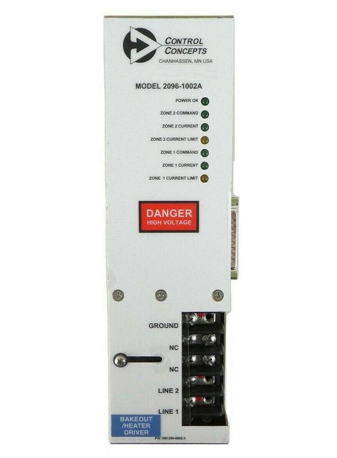 Used Control Concepts 2096-1002A SCR Power Controller AMAT 0190-43080 Working Surplus
