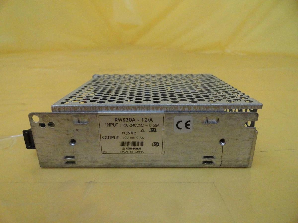 Used Nemic-Lambda RWS30A-12/A Power Supply 12V Used Working