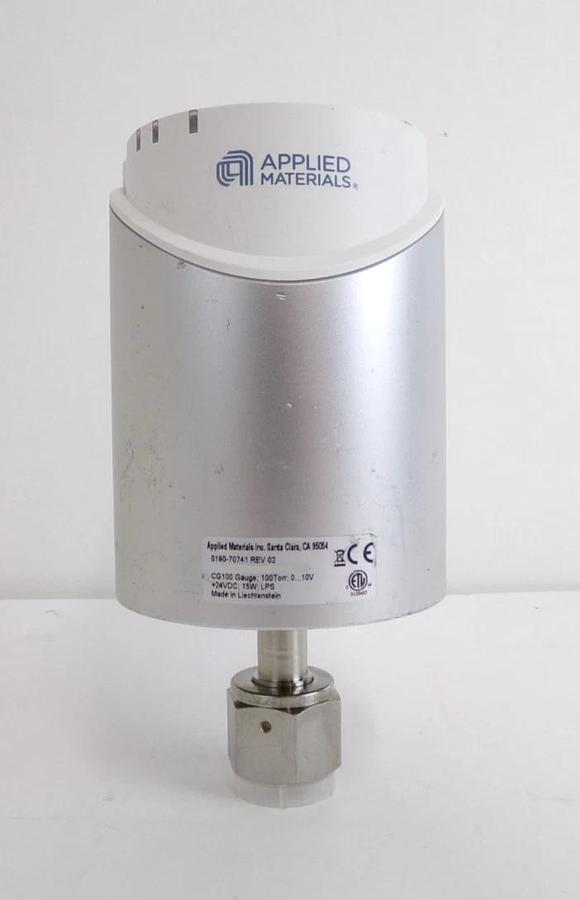 Used AMAT Applied Materials Baratron Transducer CG100 Lot of 3 Surplus
