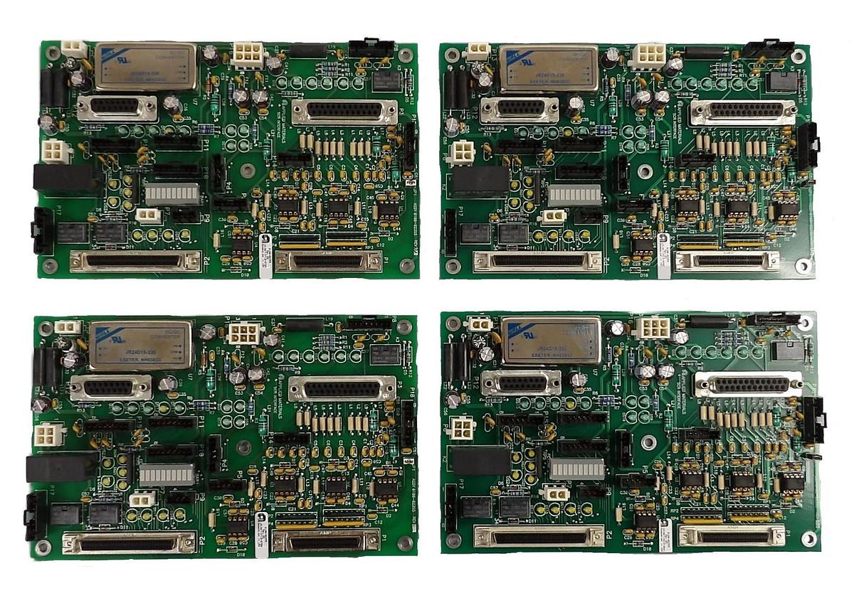 Used AMAT Applied Materials 0100-02355 SCR Interface PCB Reseller Lot of 4 Working