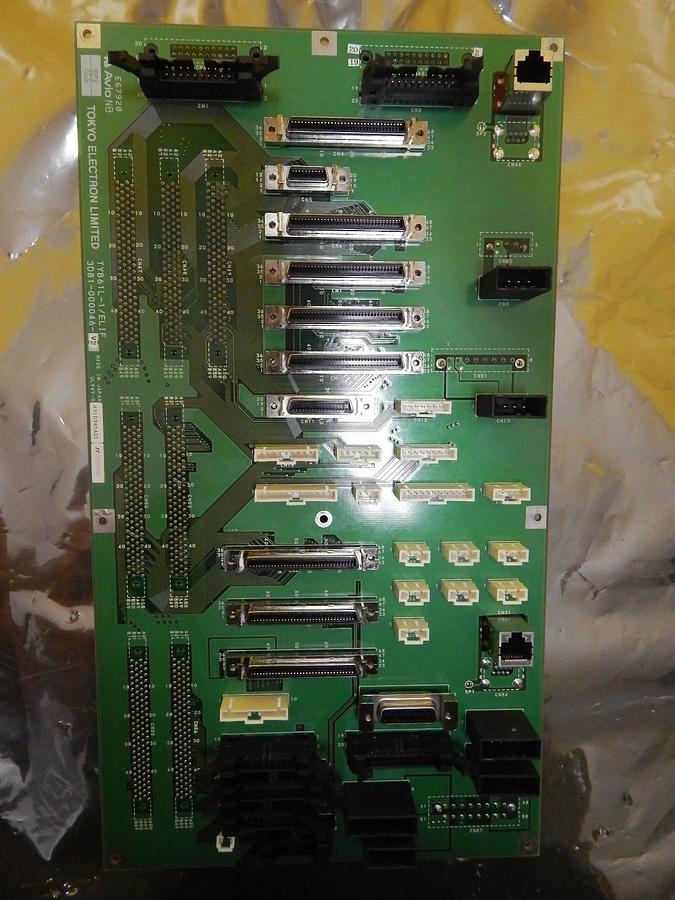Used TEL Tokyo Electron 3D81-000046-V2 Interface PCB TYB61L-1/ELIF T-3044SS Used