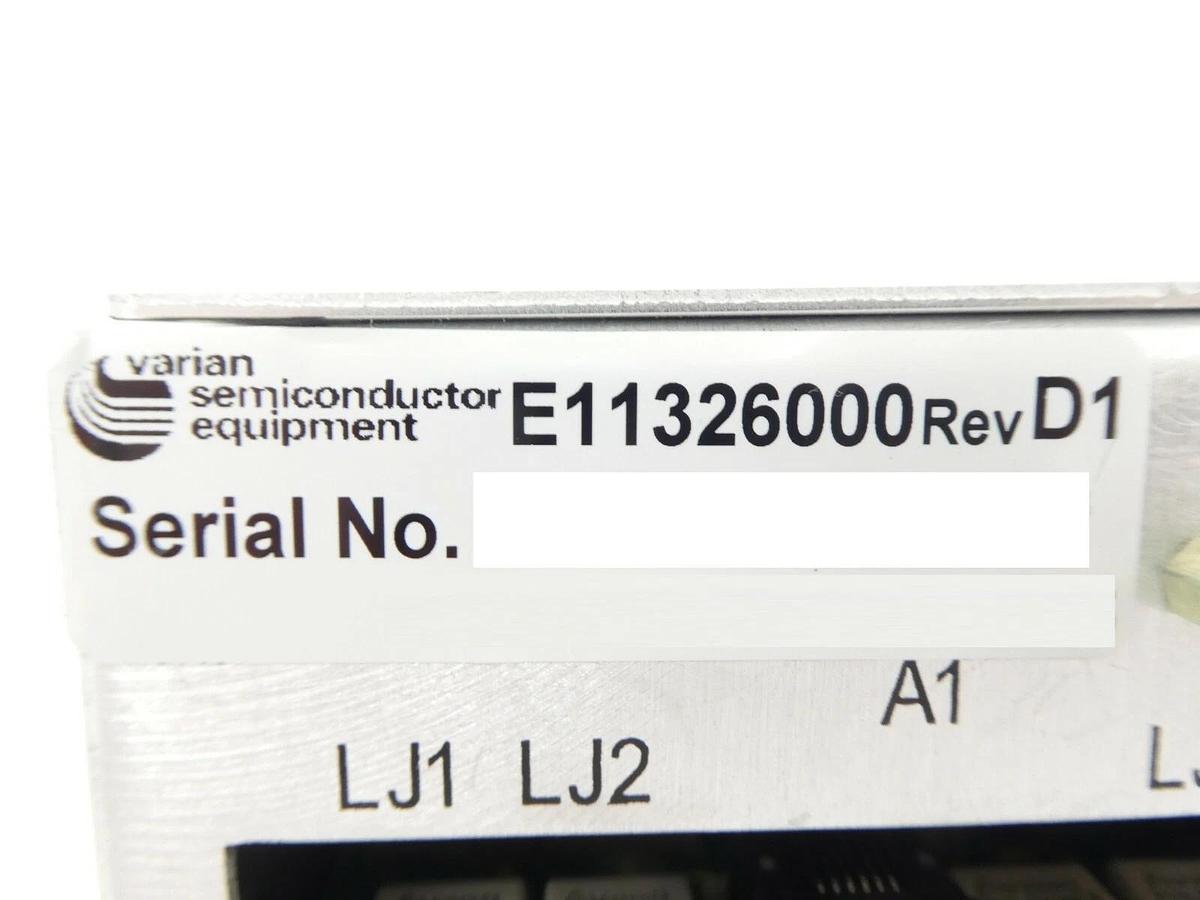 Used Varian Semiconductor VSEA E11326000 Decel 1 PS D1/D2 CONTROLLER VIISta Working