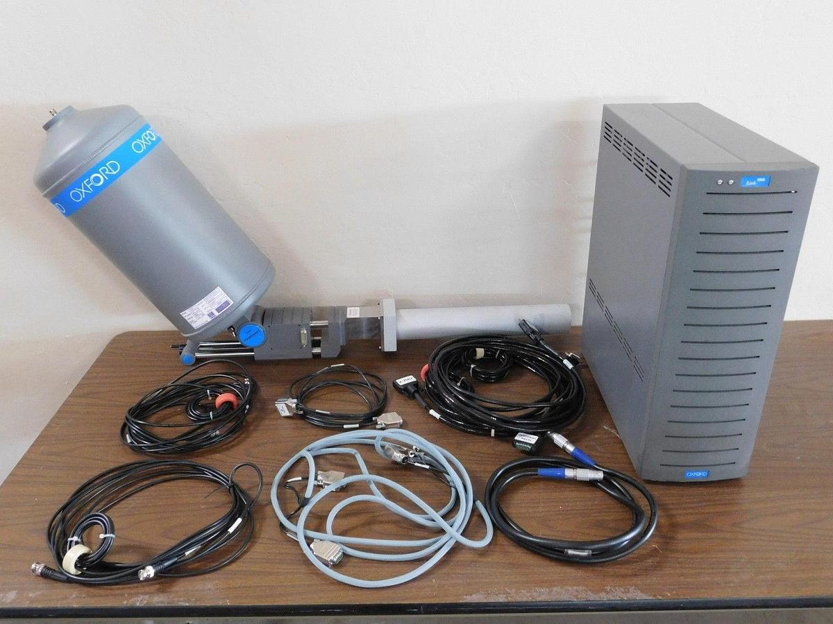 Used Oxford Instruments 7426 EDS Ray Detector w/Link ISIS PC 20607-001 Spare