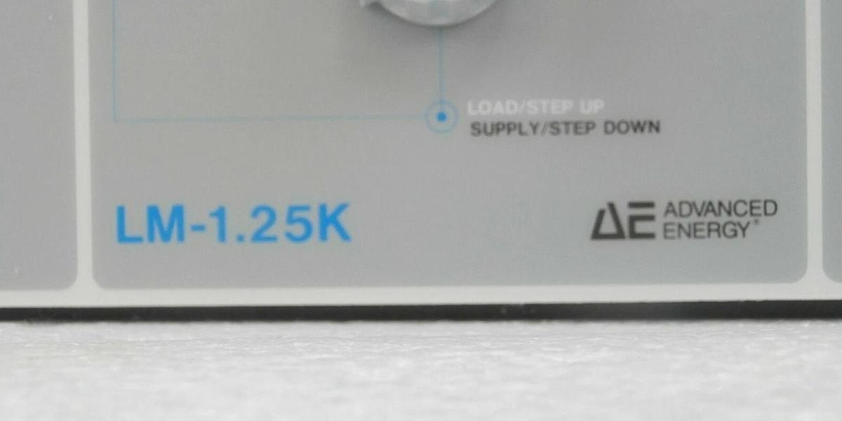 Used AE Advanced Energy 3152189-000 RF Match Box LM-1.25K Tested Working