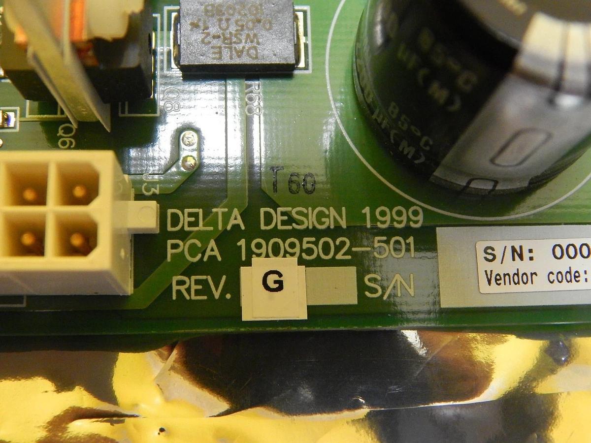 Used Delta Design 1909502-501 Dual Stepper Controller Board PCB Servo Drive Working