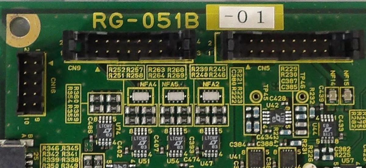 Used Daihen RG-051B-01 RF Generator Interface PCB RG-05201 RG-160A01 Working Surplus