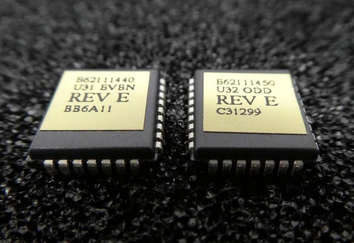Used Varian VSEA E62111440 E62111450 Dose Controller Chips PCB Set of 2 Working